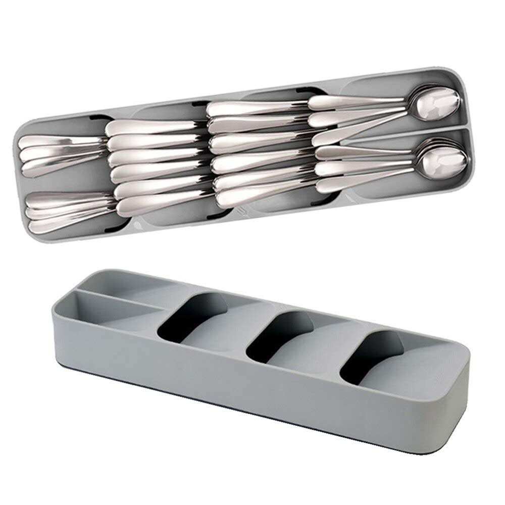 2762 1 Pc Cutlery Tray Box Used For Storing Cutlery Items And Stuffs Easily And Safely. freeshipping - DeoDap 2762 1 Pc Cutlery Tray Box Used For Storing Cutlery Items And Stuffs Easily And Safely. freeshipping - DeoDap